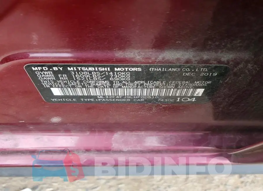 ML32F4FJ9LHF00510 Photo# 12