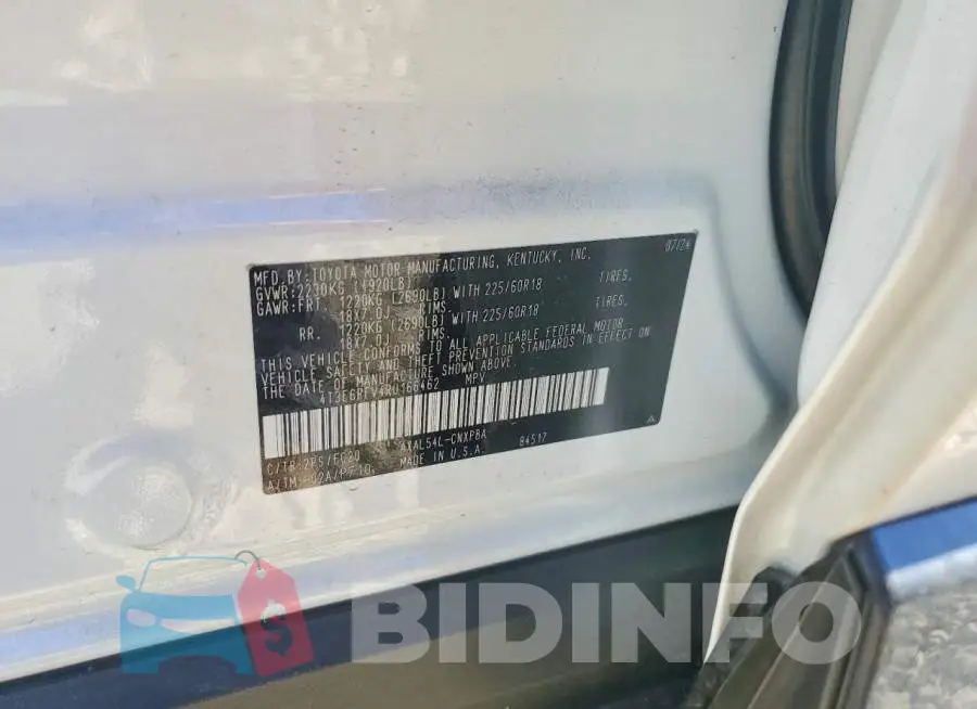 4T3E6RFV4RU166462 Photo# 14