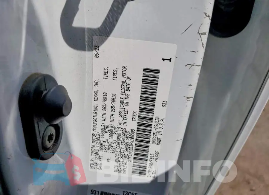 5TFLA5DB3PX108505 Photo# 12
