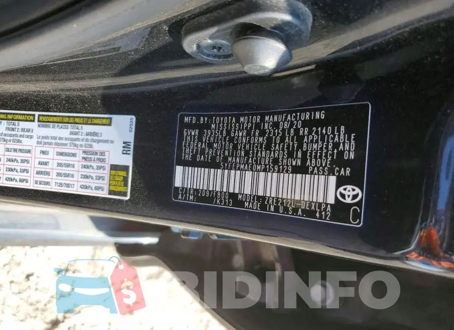 5YFEPMAE0MP159129 Photo# 12