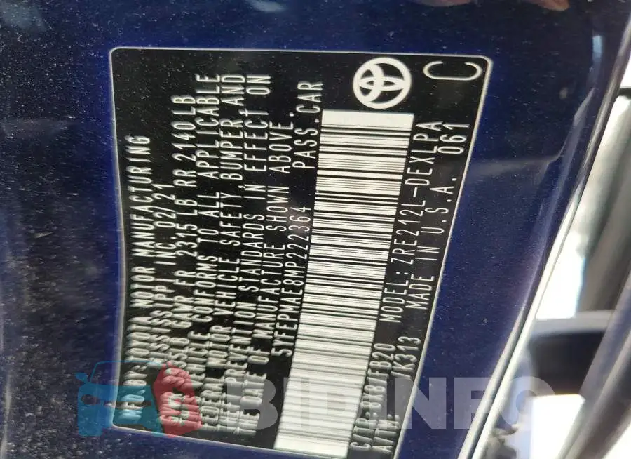 5YFEPMAE8MP222364 Photo# 12