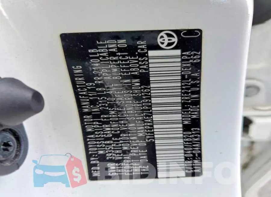 5YFEPRAE7LP091262 Photo# 13