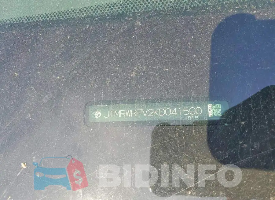 JTMRWRFV2KD041500 Photo# 14