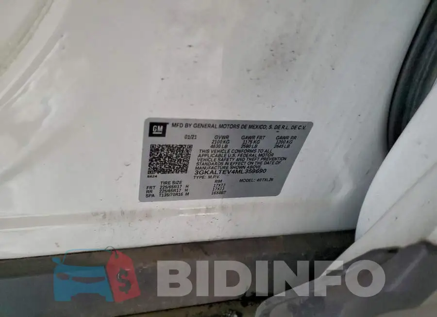 3GKALTEV4ML359690 Photo# 13