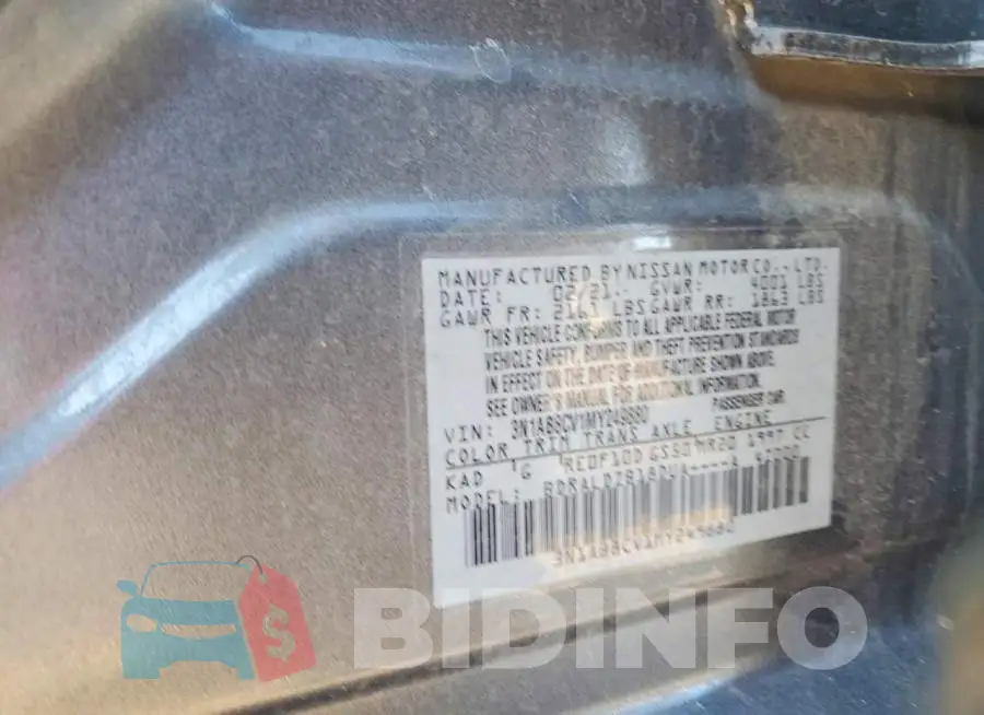 3N1AB8CV1MY249880 Photo# 12