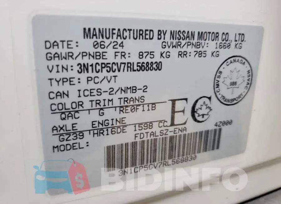 3N1CP5CV7RL568830 Photo# 14