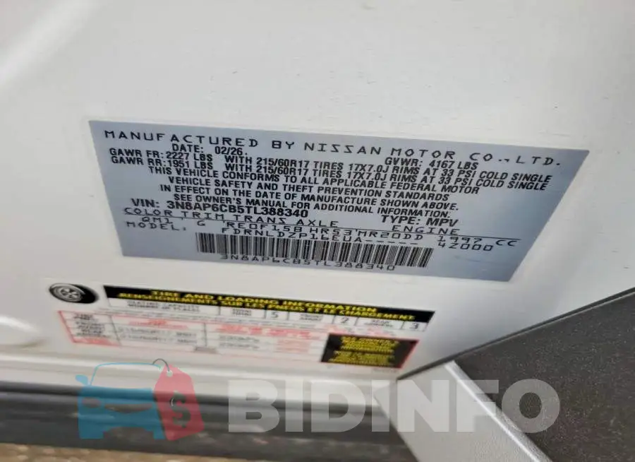 3N8AP6CB5TL388340 Photo# 14