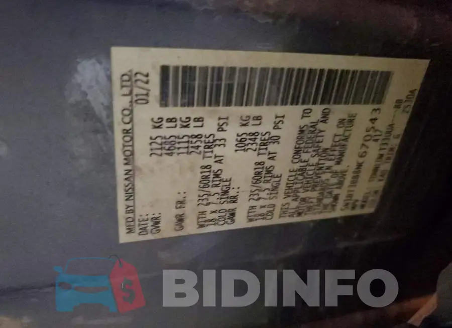 5N1BT3BB8NC670543 Photo# 13