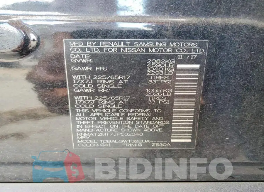 KNMAT2MT7JP532348 Photo# 13
