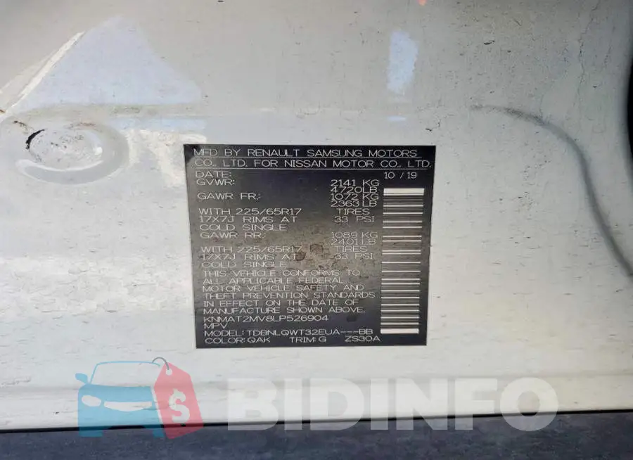 KNMAT2MV8LP526904 Photo# 13