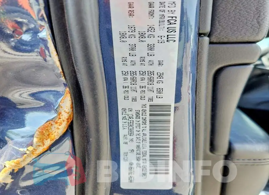 1C4RJFBG9KC808964 Photo# 13