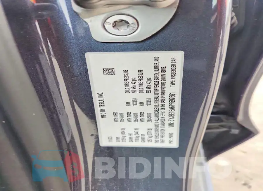 5YJ3E1EA6PF697661 Photo# 12