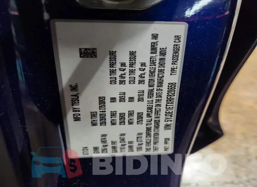 5YJ3E1ETXRF828658 Photo# 13