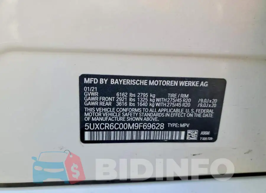 5UXCR6C00M9F69628 Photo# 13