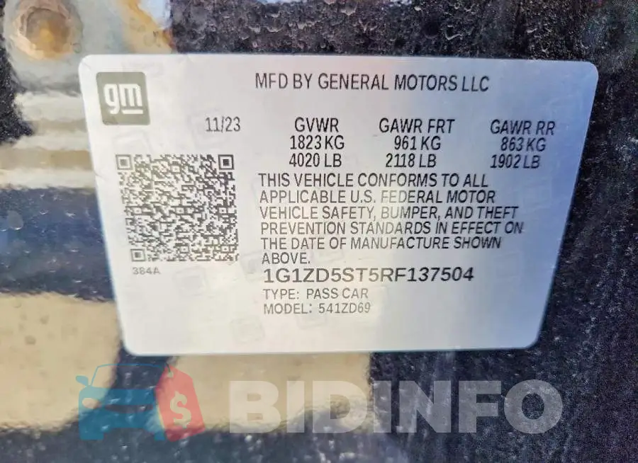1G1ZD5ST5RF137504 Photo# 13