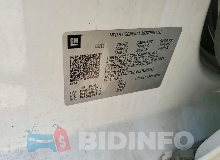 1GNLCDEC0LR153676 Photo# 13
