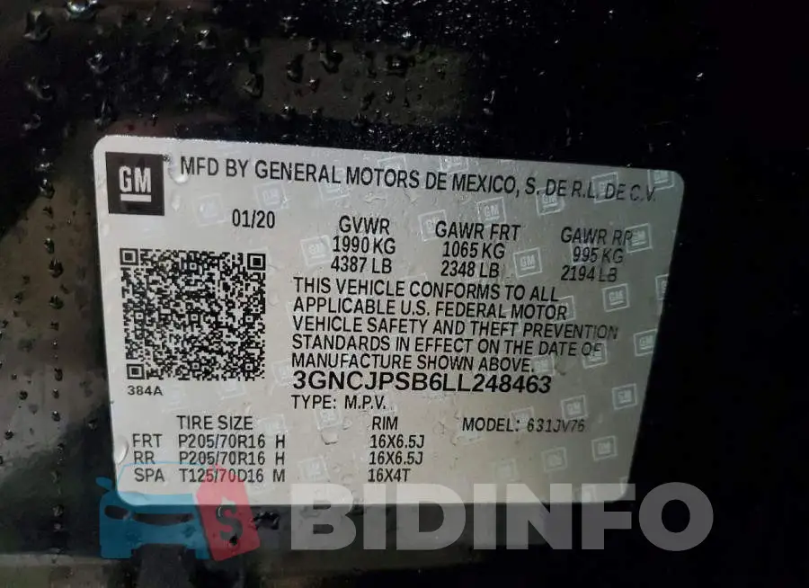 3GNCJPSB6LL248463 Photo# 13
