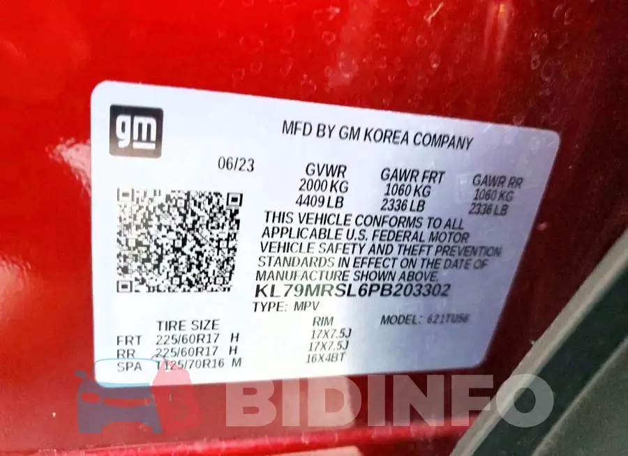 KL79MRSL6PB203302 Photo# 12