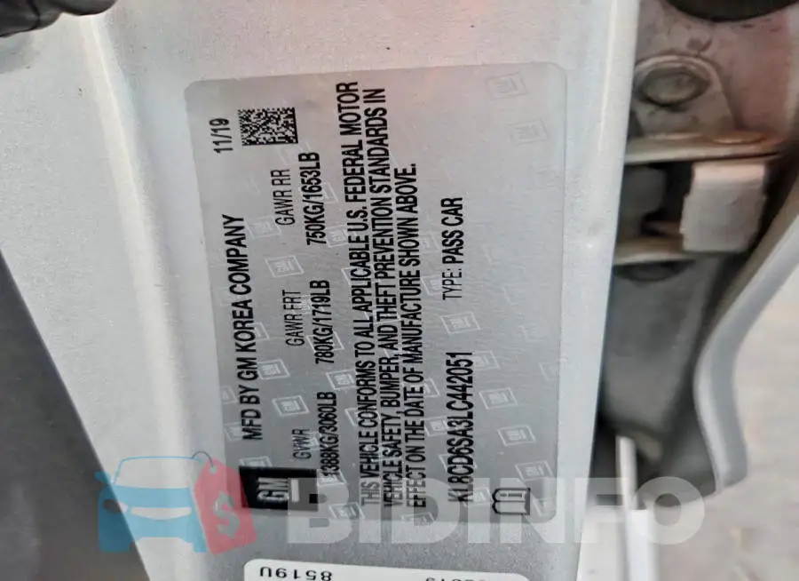 KL8CD6SA3LC442051 Photo# 12