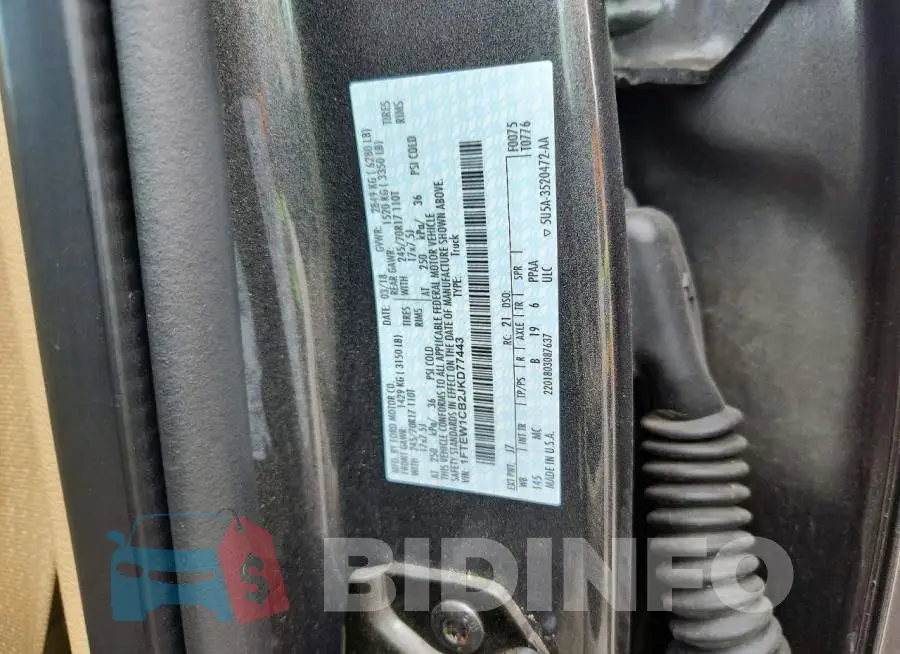 1FTEW1CB2JKD77443 Photo# 12
