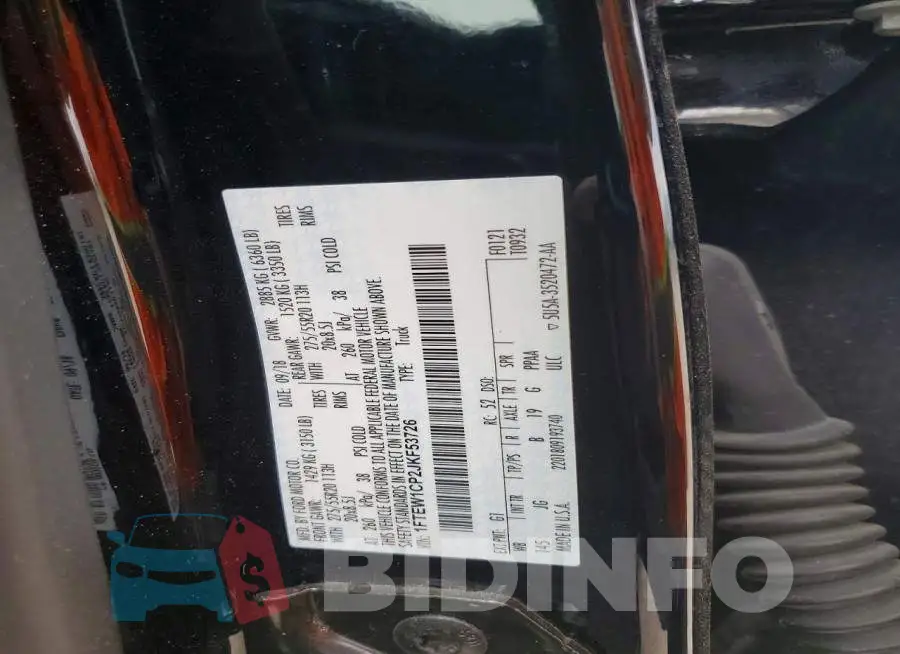 1FTEW1CP2JKF53726 Photo# 13
