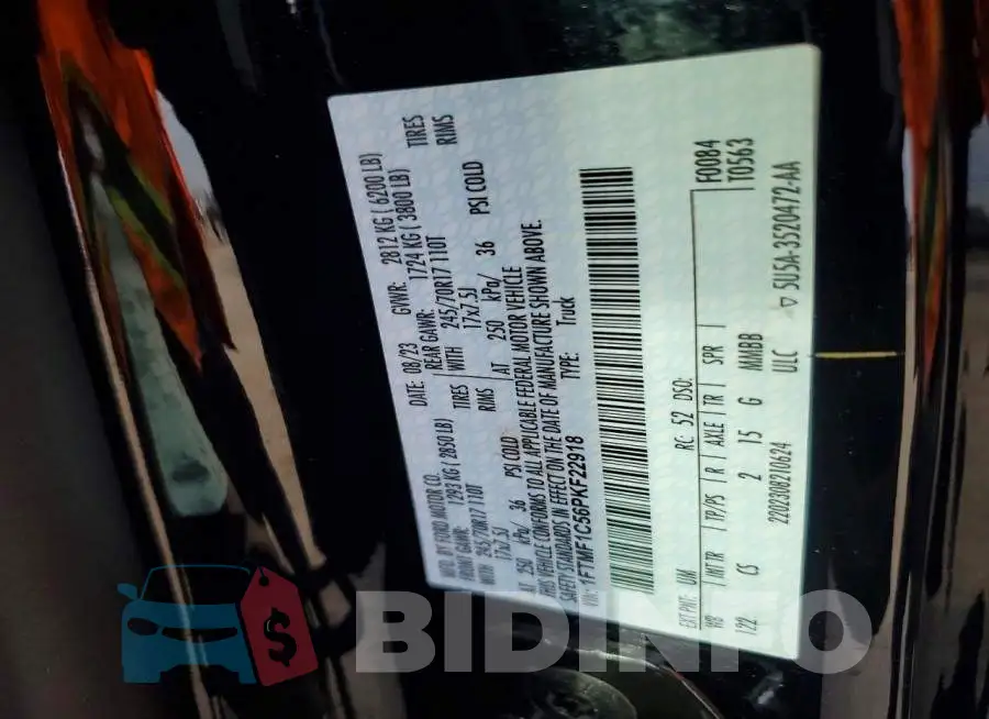 1FTMF1C56PKF22918 Photo# 12