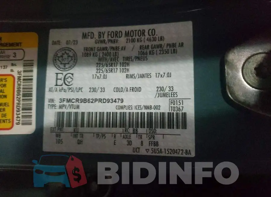 3FMCR9B62PRD93479 Photo# 14