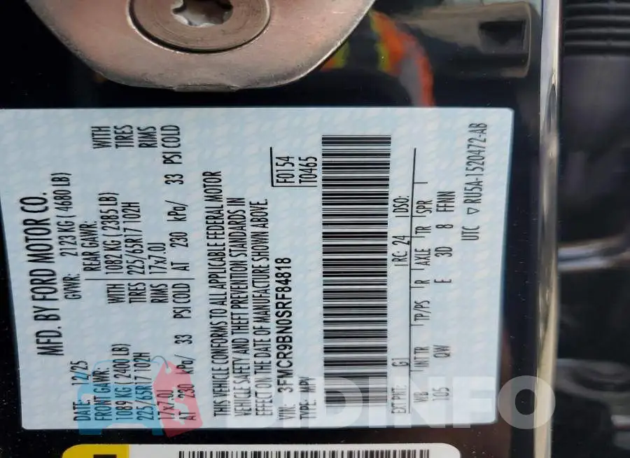 3FMCR9BN0SRF84818 Photo# 13