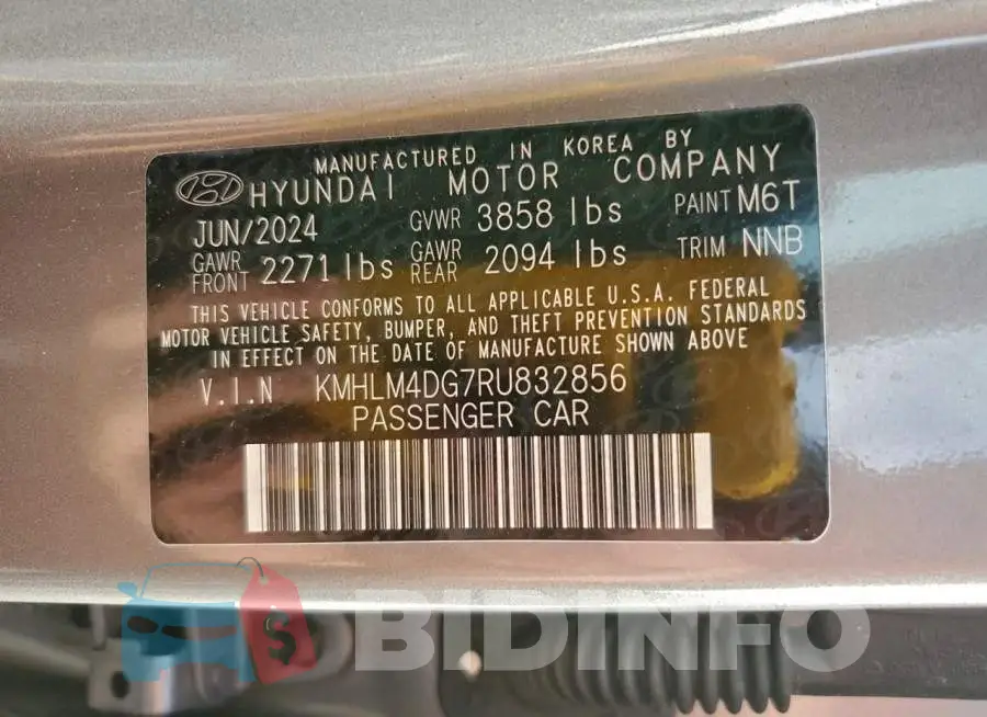 KMHLM4DG7RU832856 Photo# 13
