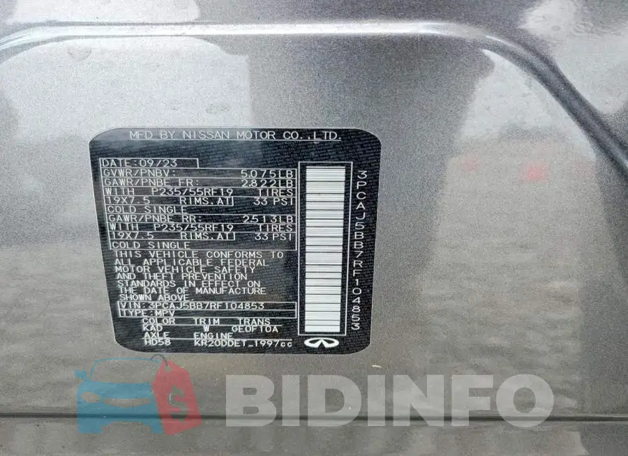 3PCAJ5BB7RF104853 Photo# 13