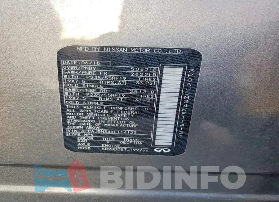 3PCAJ5M34KF114123 Photo# 13