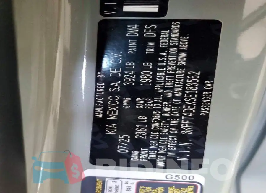 3KPFT4DEXSE183562 Photo# 12