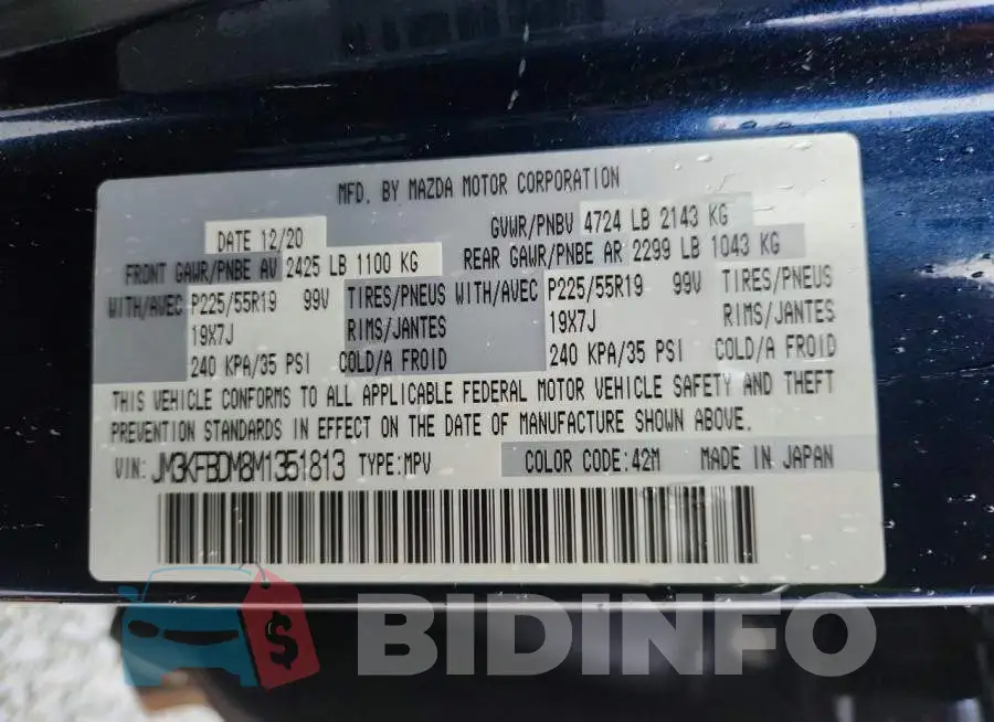 JM3KFBDM8M1351813 Photo# 13
