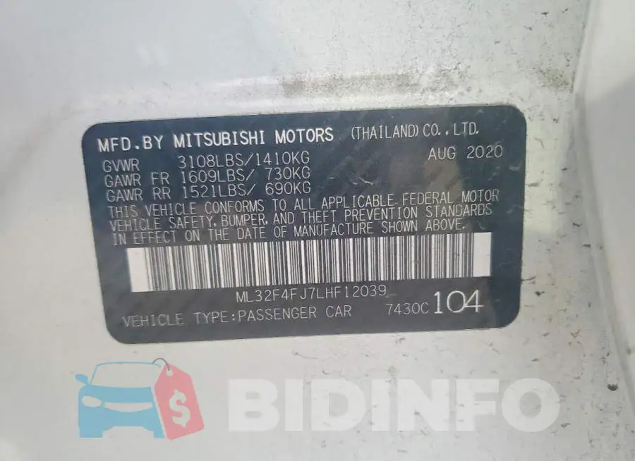 ML32F4FJ7LHF12039 Photo# 13
