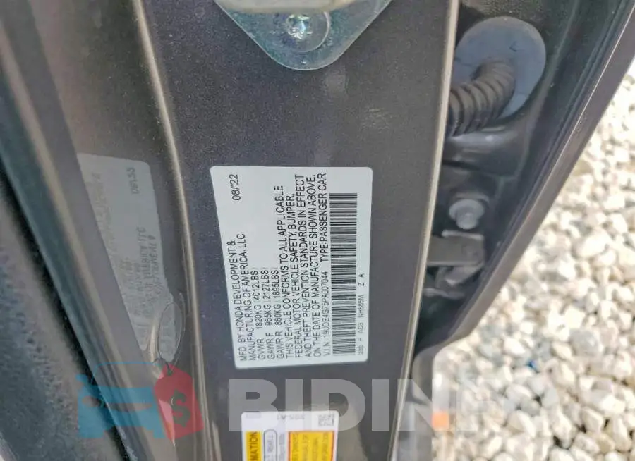 19UDE4G75PA007044 Photo# 13