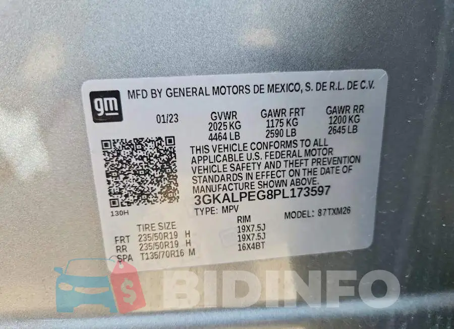 3GKALPEG8PL173597 Photo# 12