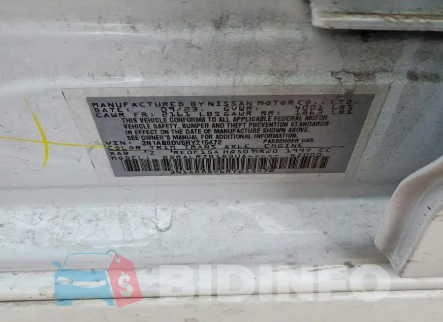 3N1AB8DV6RY215472 Photo# 12