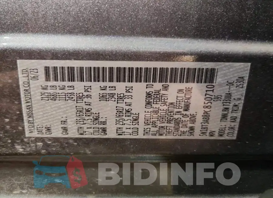 5N1BT3AB8PC850710 Photo# 13