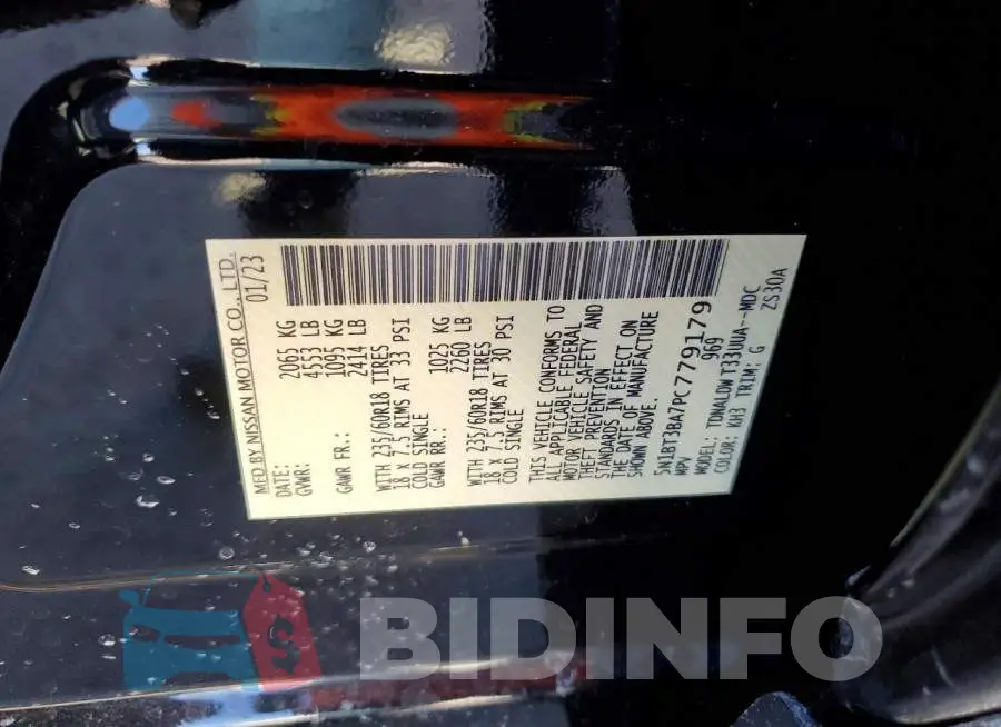 5N1BT3BA7PC779179 Photo# 14