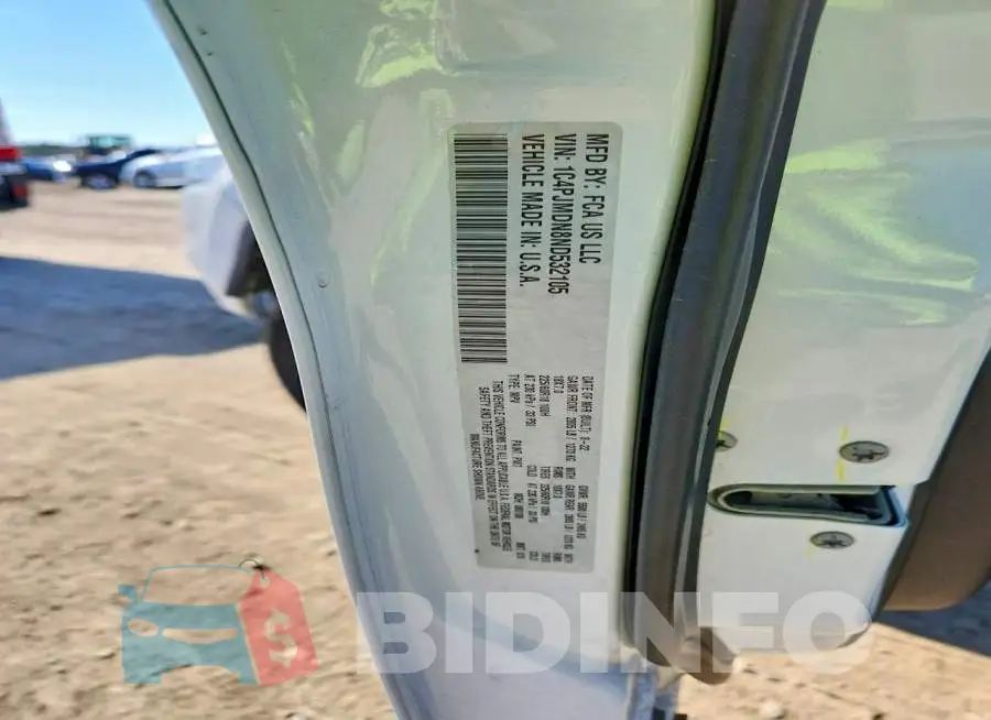 1C4PJMDN8ND532105 Photo# 13