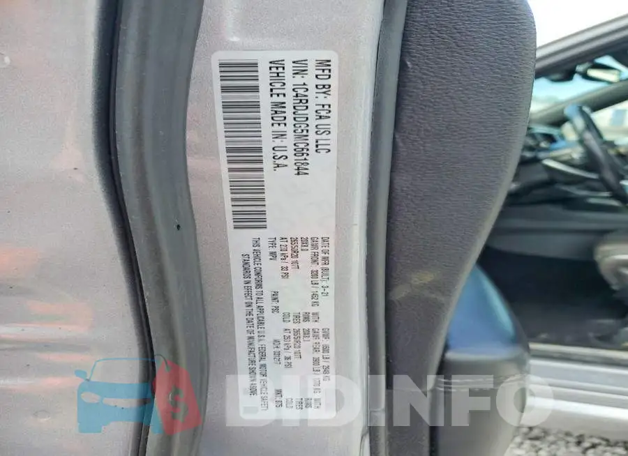 1C4RDJDG5MC661844 Photo# 13