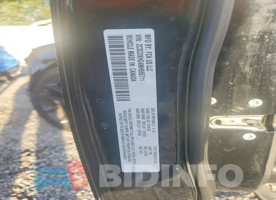 2C3CDXHG4MH565711 Photo# 12
