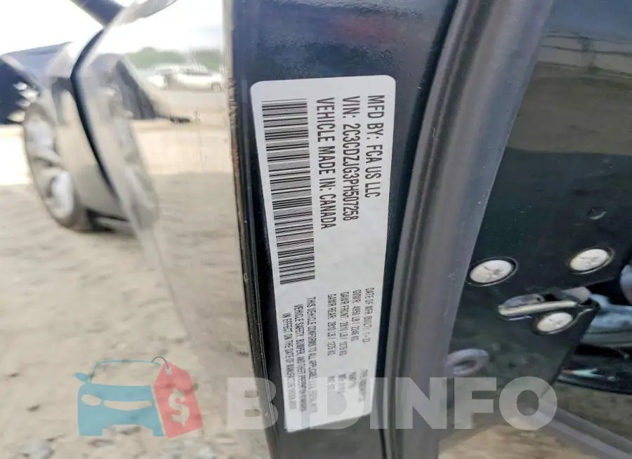 2C3CDZJG3PH507258 Photo# 13