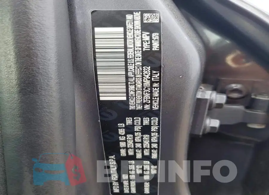 ZFBNF3C18MP942632 Photo# 12