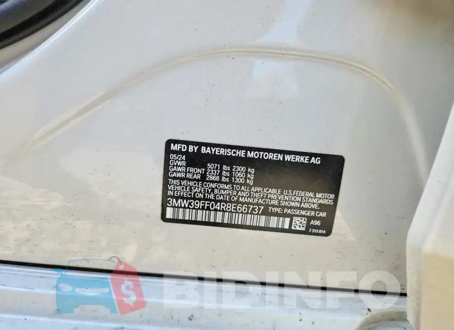 3MW39FF04R8E66737 Photo# 12
