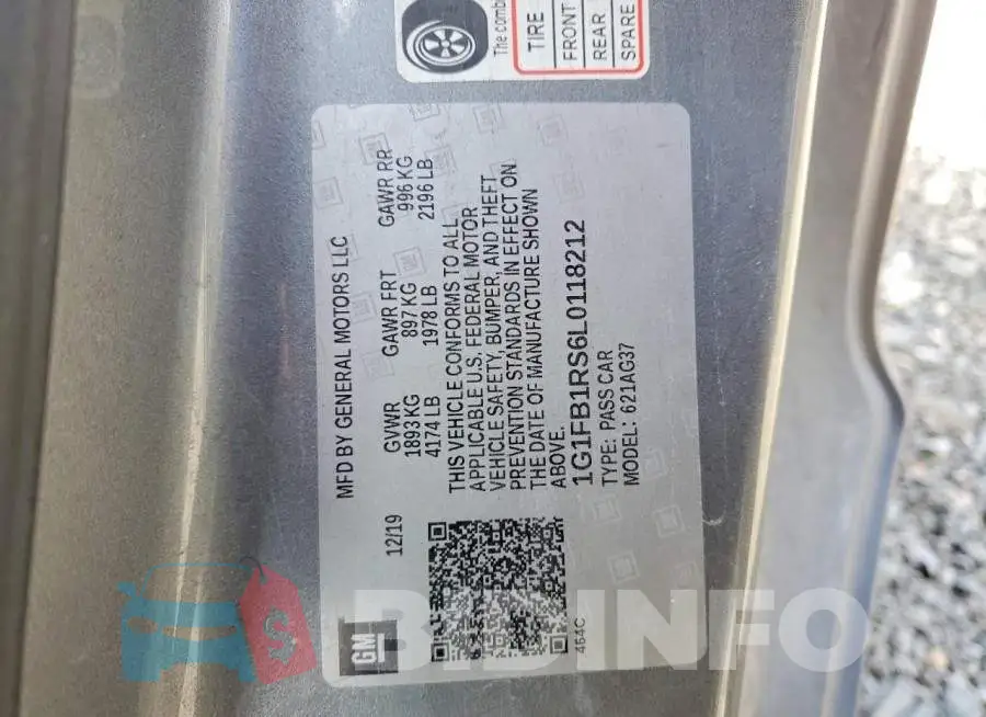1G1FB1RS6L0118212 Photo# 12