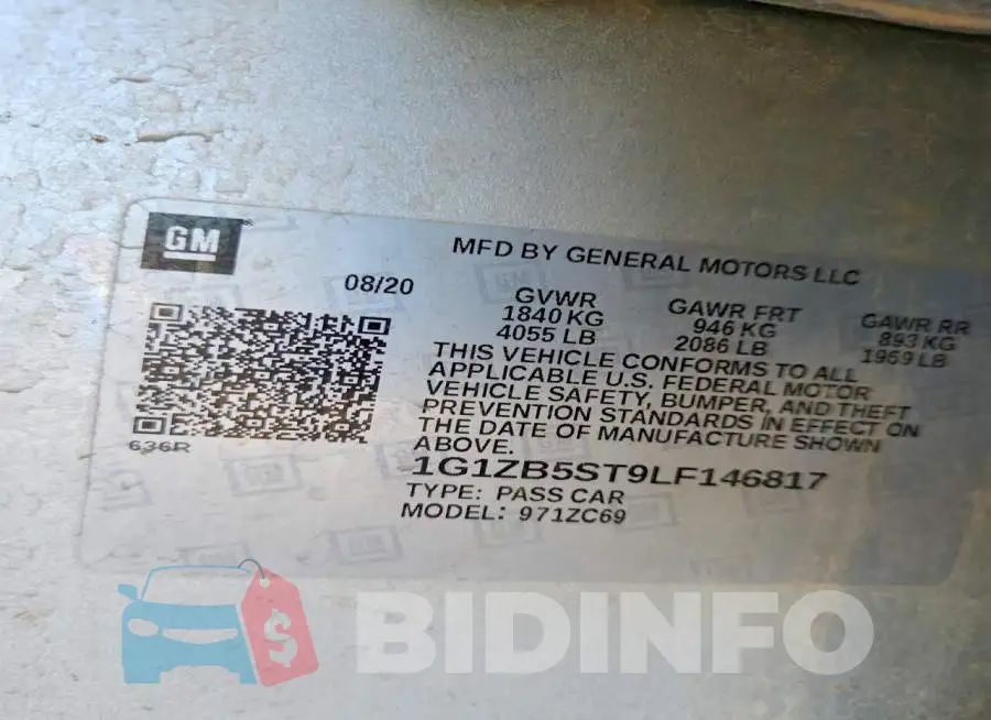 1G1ZB5ST9LF146817 Photo# 12