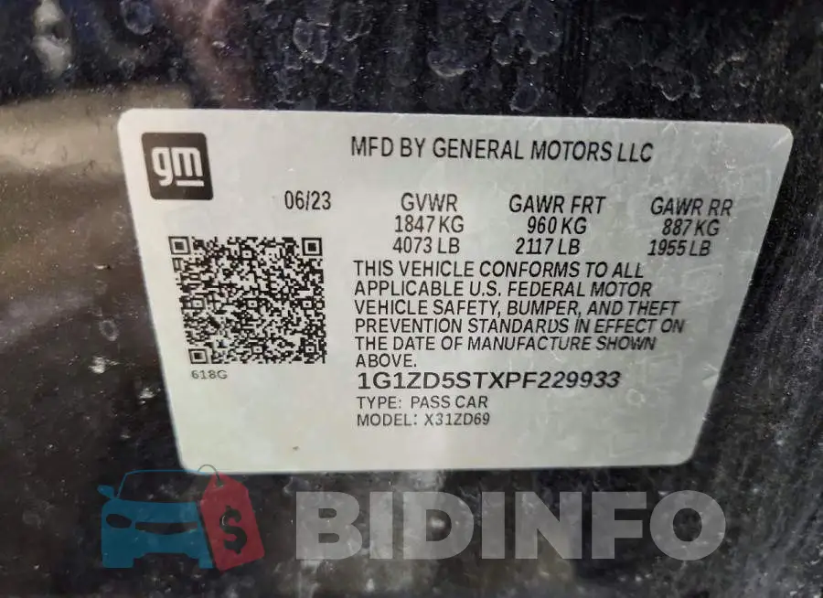 1G1ZD5STXPF229933 Photo# 12
