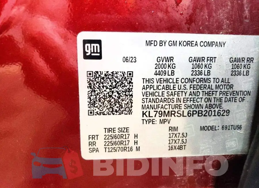 KL79MRSL6PB201629 Photo# 13