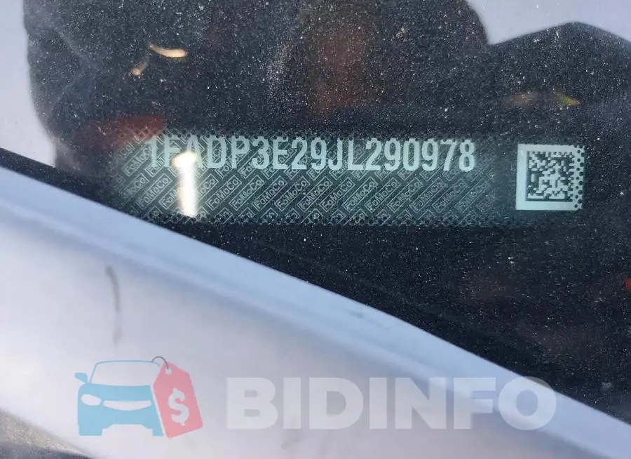 1FADP3E29JL290978 Photo# 12